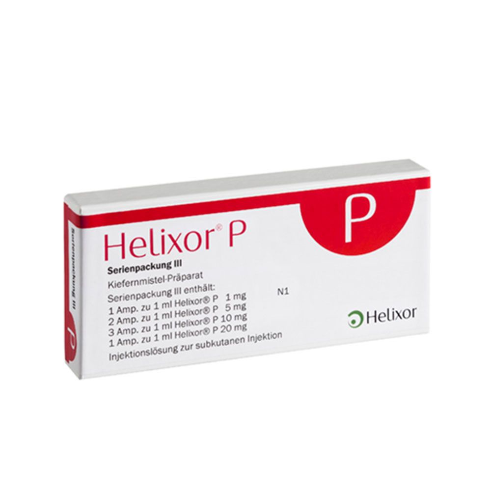 Helixor P Serienpackung III ampolas 7 unidades