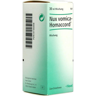 Nux vomica Homaccord gotas 30 ml