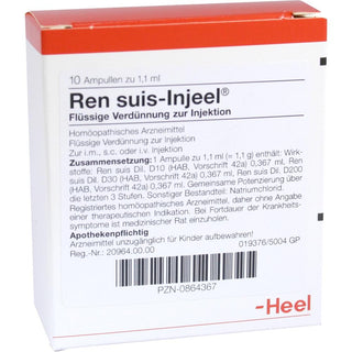 Ren suis Injeel ampolas 10 x 1,1 ml