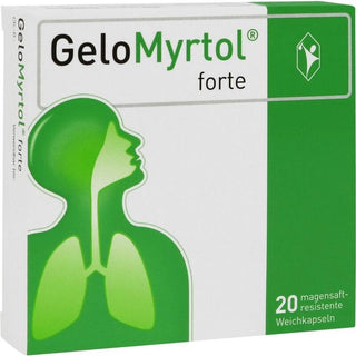 GeloMyrtol forte cápsulas 20 unidades