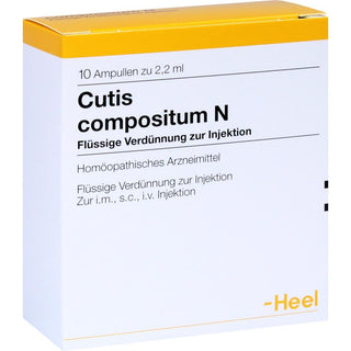Cutis compositum N ampolas 10 x 2,2 ml