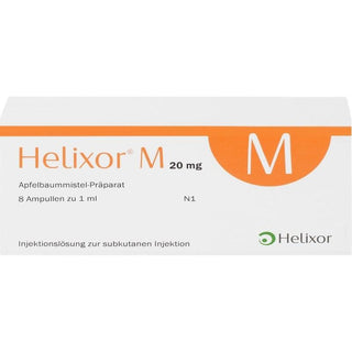 Helixor M 20 mg ampolas 8 unidades