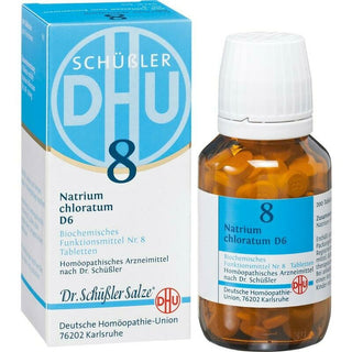 Sal de Schüssler Nr. 8 Natrium chloratum D6 comprimidos 200 unidades