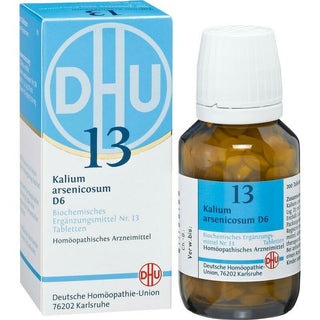 Sal de Schüssler Nr. 13 Kalium arsenicosum D6 comprimidos 200 unidades