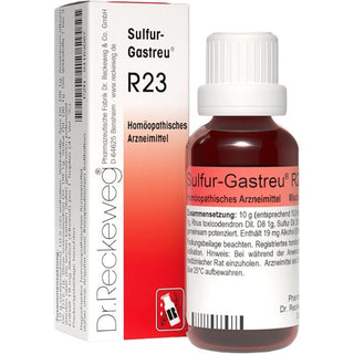 Dr. Reckeweg R23 Sulfur-Gastreu gotas 22 ml