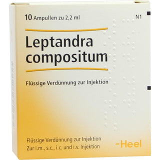 Leptandra compositum ampolas 10 x 2,2 ml