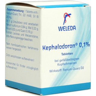 Kephalodoron 0,1% comprimidos 250 unidades