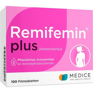 Remifemin plus Johanniskraut comprimidos revestidos 100 unidades