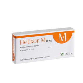 Helixor M 10 mg ampolas 8 unidades