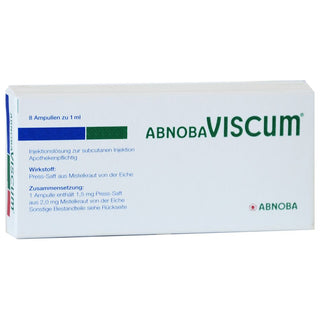 abnobaVISCUM Betulae 0,2 mg ampolas 8 unidades