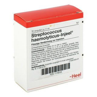 Streptococcus haemolyticus Injeel ampolas 10 x 1,1 ml