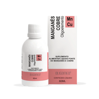 Oligomed Manganês-Cobre solução oral 60 ml