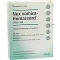 Nux vomica Homaccord ad us. vet. ampolas 5 x 5 ml