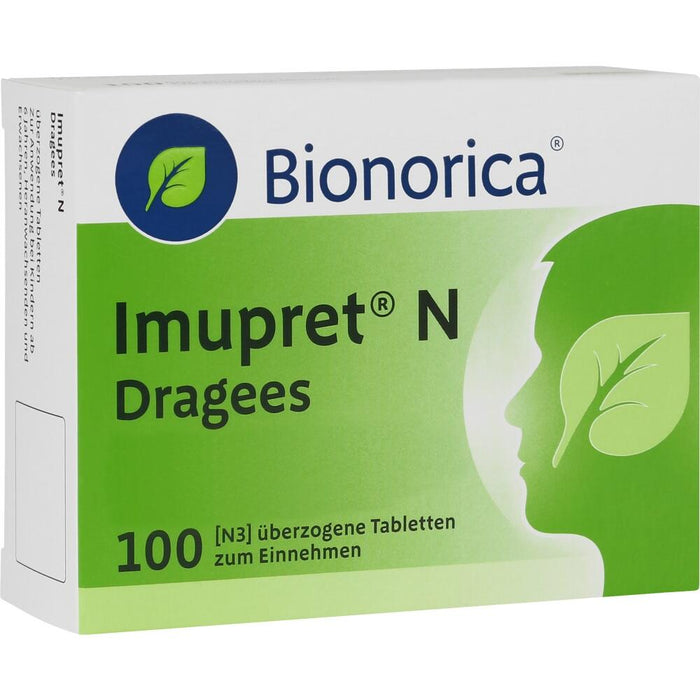 Imupret N drágeas 100 unidades