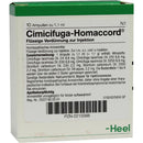Cimicifuga Homaccord ampolas 10 x 1,1 ml