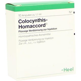 Colocynthis Homaccord ampolas 10 x 1,1 ml