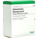 Gelsemium Homaccord ampolas 10 x 1,1 ml