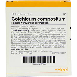 Colchicum compositum ampolas 10 x 2,2 ml