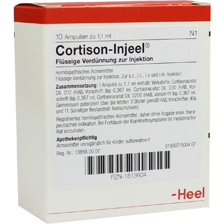 Cortison Injeel ampolas 10 x 1,1 ml