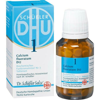 Sal de Schüssler Nr. 1 Calcium fluoratum D12 comprimidos 200 unidades