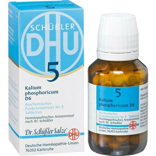 Sal de Schüssler Nr. 5 Kalium phosphoricum D6 comprimidos 200 unidades