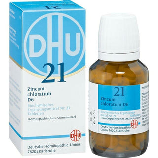Sal de Schüssler Nr. 21 Zincum chloratum D6 comprimidos 200 unidades