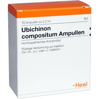 Ubichinon compositum ampolas 10 x 2,2 ml