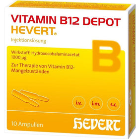Vitamin B12 Depot Hevert 1000 µg ampolas 10 x 2 ml