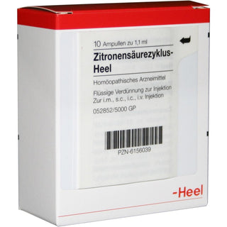 Zitronensäurezyklus Heel ampolas 10 x 1,1 ml