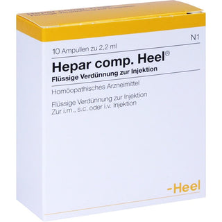 Hepar compositum Heel ampolas 10 x 2,2 ml