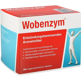 Wobenzym comprimidos gastrorresistentes 200 unidades