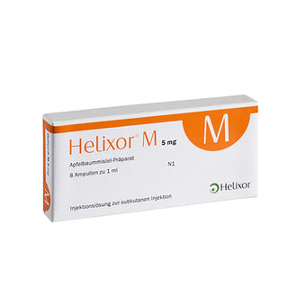 Helixor M 5 mg ampolas 8 unidades
