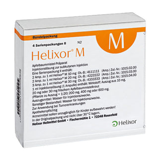 Helixor M Serienpackung II ampolas 4 x 7