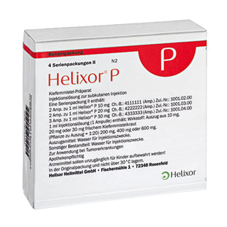 Helixor P Serienpackung II ampolas 4 x 7