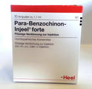 Para-Benzochinon Injeel forte ampolas 10 x 1,1 ml
