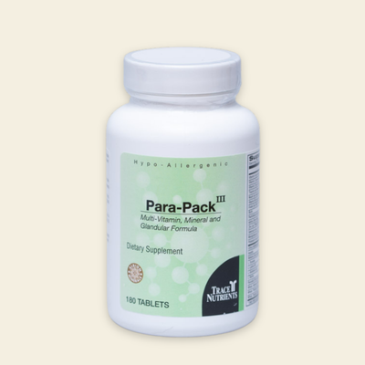 Trace Elements Para-Pack III 180 comprimidos
