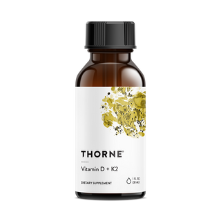 Thorne Vitamin D + K2 líquido gotas 30 ml