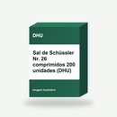 Sal de Schüssler Nr. 26 comprimidos 200 unidades (DHU) (imagem ilustrativa)