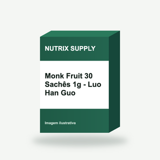 Monk Fruit 30 Sachês 1g - Luo Han Guo (imagem ilustrativa)